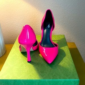 Hot pink stiletto